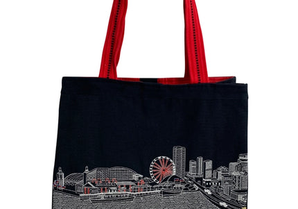 Chicago Tote Bag- Night