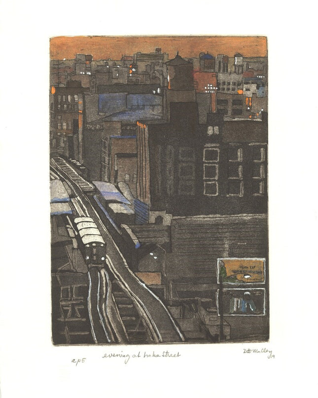 View From Tracks Note Cards Set D