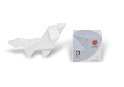 Pickagram 3D Art Puzzle - White