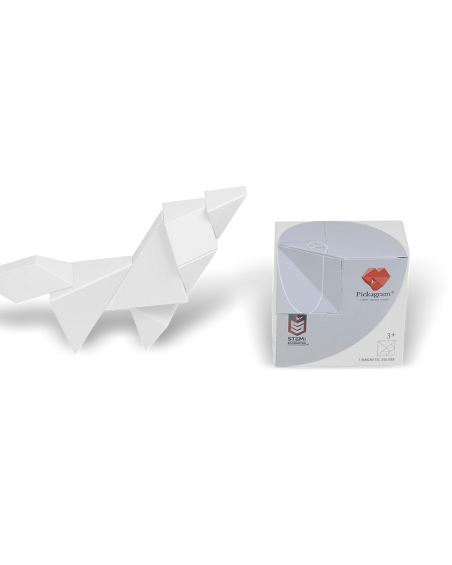 Pickagram 3D Art Puzzle - White