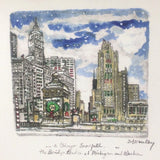 Winter at Bridge Tender Note Cards Set P