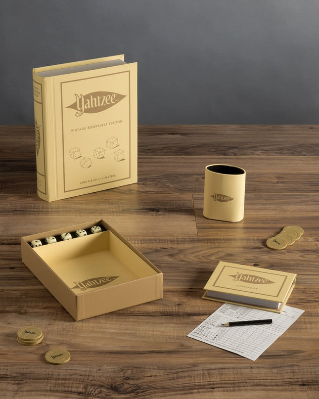 Yahtzee Vintage Bookshelf Board Game
