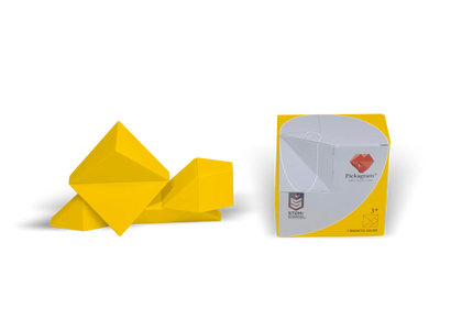 Pickagram 3D Art Puzzle - Yellow