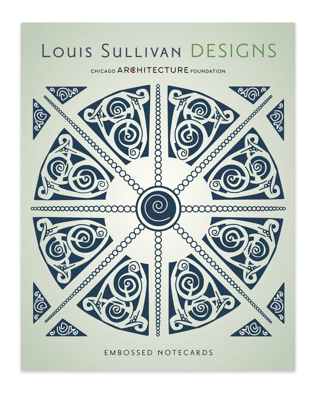 Louis Sullivan Designs Embossed Notecards - Set of 12