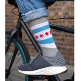 Chicago Flag Socks