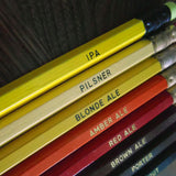 Craft Beer Pencils - Set of 8