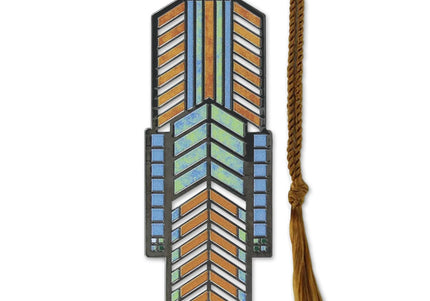 Frank Lloyd Wright Dana-Thomas House Metal Bookmark