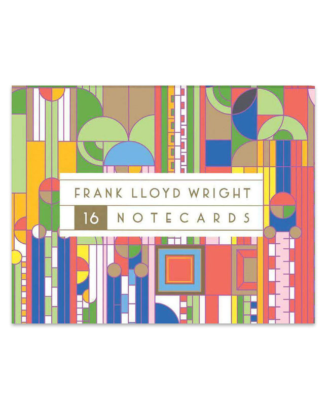 Frank Lloyd Wright Designs Greeting Cards - Set of 16