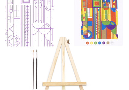 Frank Lloyd Wright Paint by Number Kit
