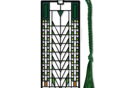 Frank Lloyd Wright Tree of Life Metal Bookmark