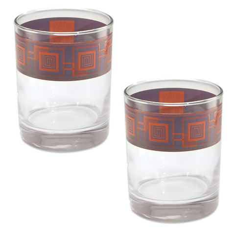 Frank Lloyd Wright Whirling Arrow Glasses - Set of 2