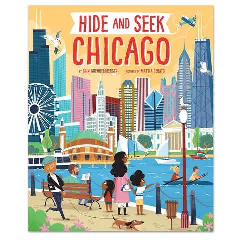 Hide and Seek Chicago - Hardcover Book