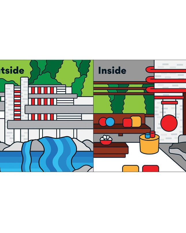 Opposites with Frank Lloyd Wright - Board Book